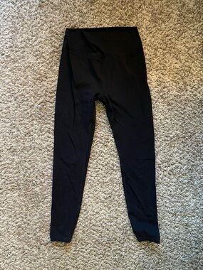 BuffBunny Black High-Waist Rosa Leggings